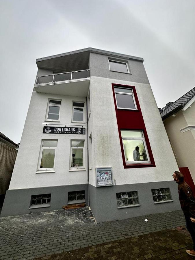 Bootshaus Appartements Cuxhaven Exterior photo
