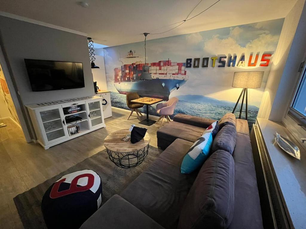 Bootshaus Appartements Cuxhaven Exterior photo